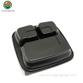 Disposable 3 Compartment Microwavable Plastic Food Container